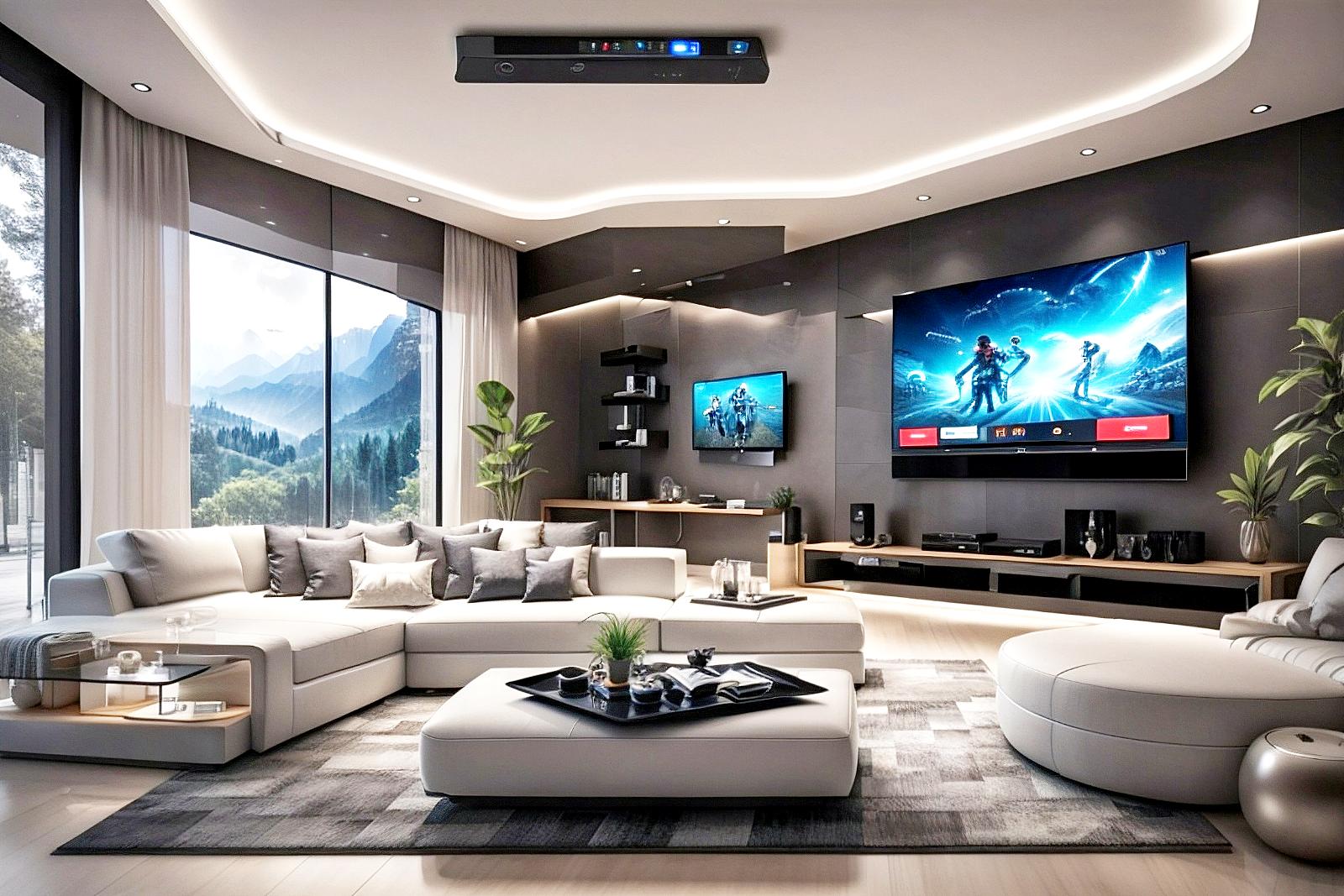 Smart Home Entertainment System Components